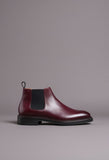 Burgundy Leather Grayson Chelsea Boot