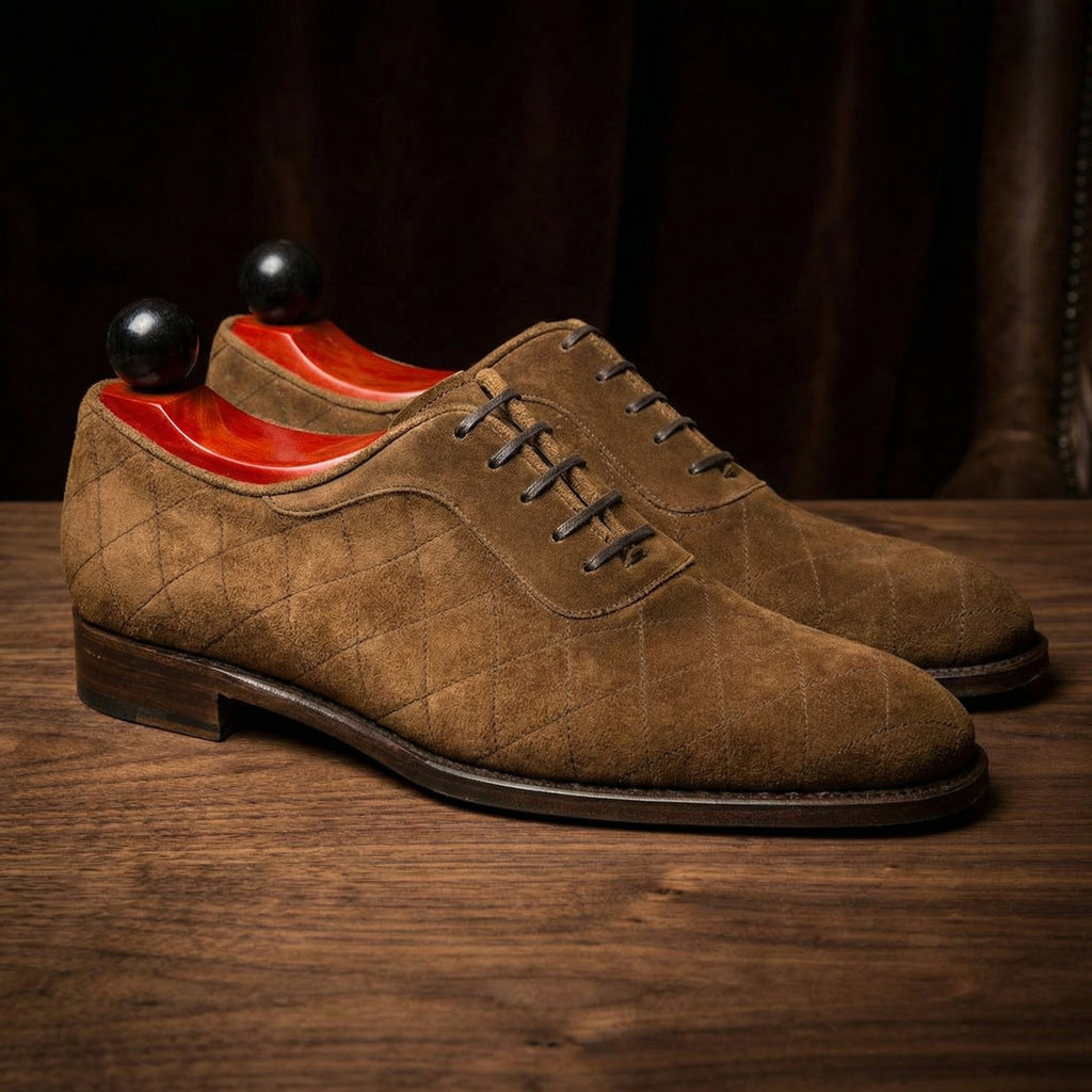 Tan Suede Copnor Oxfords