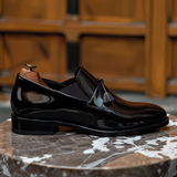 Black Leather Charm Craze Tassel Loafer - Summer 2024 Collection: The Royale Collection