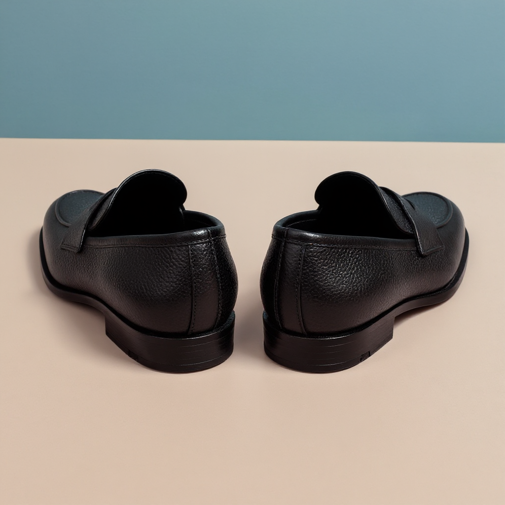 Black Eislin Penny Unlined Loafers - Comfort First Edition
