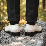 White Orfeo Oxford Shoes