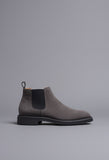 Grey Suede Leather Grayson Chelsea Boot