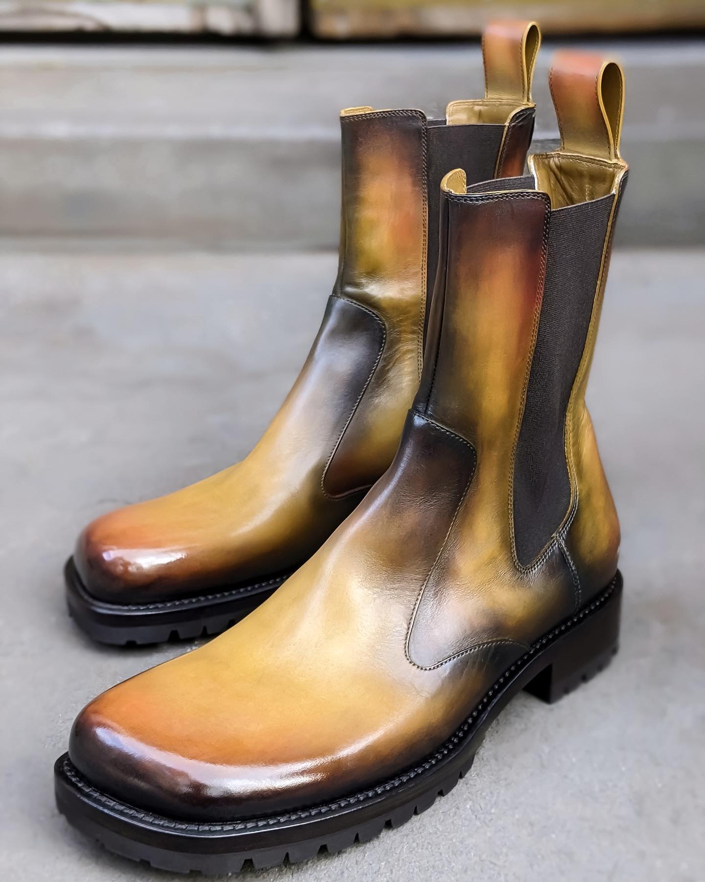 Mango Yellow Leather Stylish Stompers Chelsea Boot - Summer 2024 Colle ...