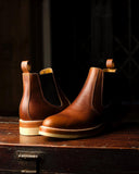 Tan Suede Leather Ferneto Chunky Chelsea Boots