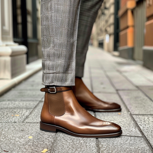 Brown Leather Gemma Jodhpur Boot