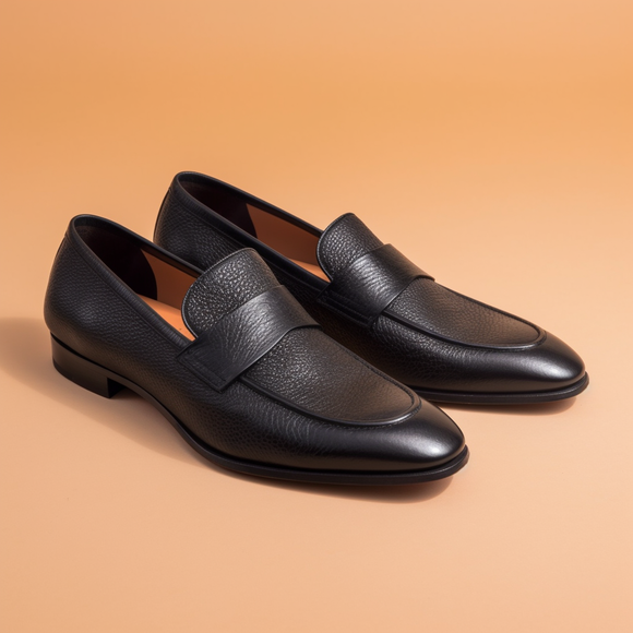 Black Aislinn Slip On Unlined Loafers - Comfort First Edition