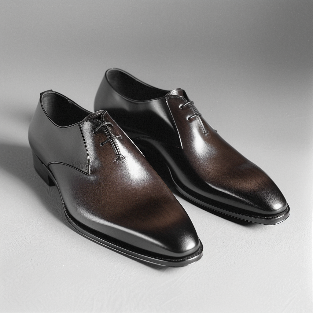Brown Leather MalÃ¬a Oxfords
