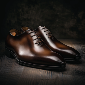 Brown Leather Magnifico Oxfords