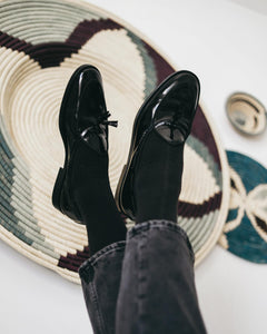 Brown Leather Frizzante Loafers