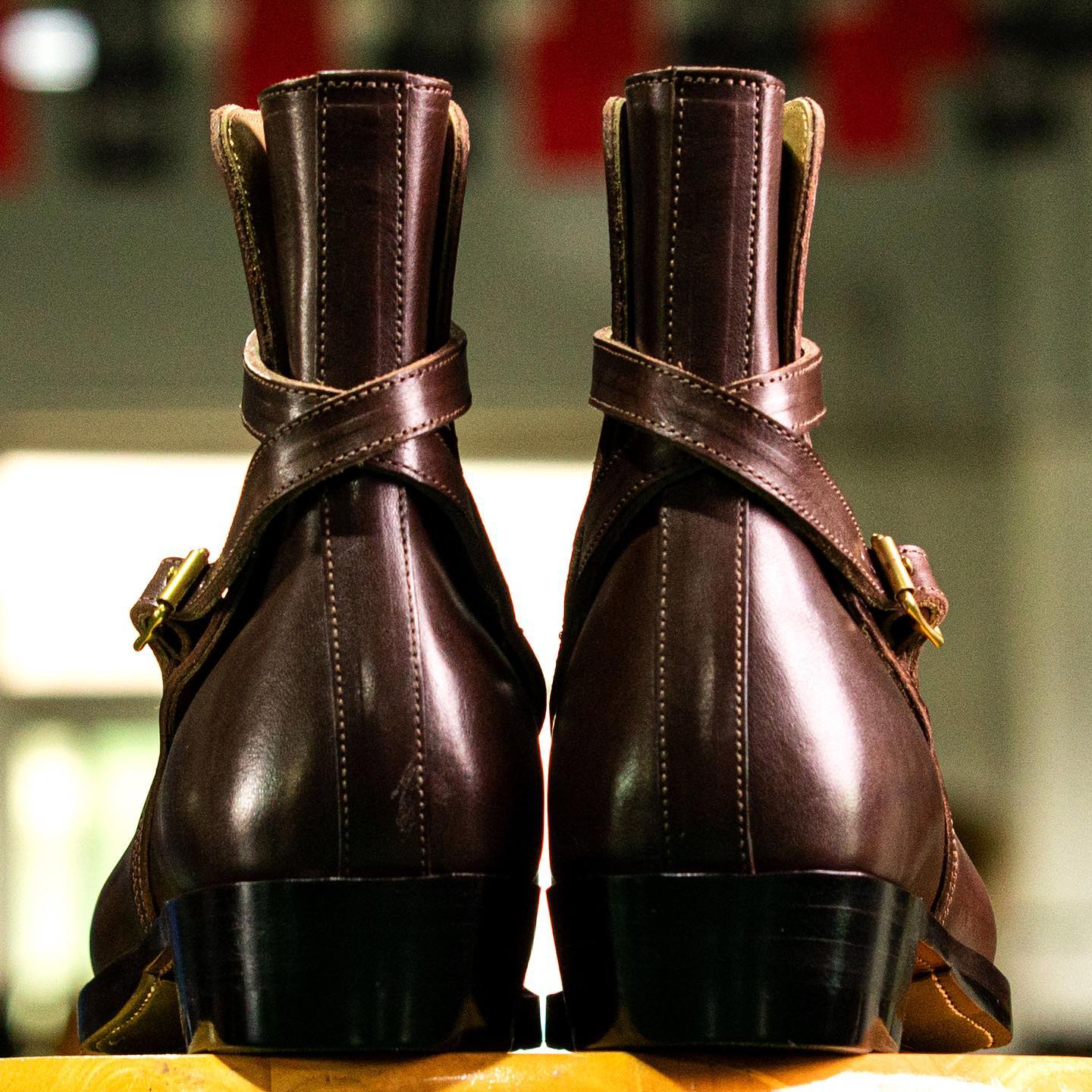Brown Leather Raja Rambles Slip On Jodhpur Boots - Summer 2024 Collection