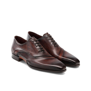 Brown Leather Coonamble Oxfords Shoes