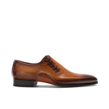 Height Increasing Brown Leather Balranald Oxfords Shoes