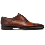 Flat Feet Shoes - Brown Leather Crofton Brogue Oxfords with Arch Support