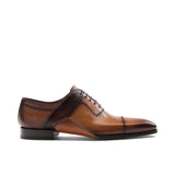 Flat Feet Shoes - Tan Leather Canberra Oxfords Shoes with Arch Support