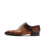 Flat Feet Shoes - Tan Leather Canberra Oxfords Shoes with Arch Support