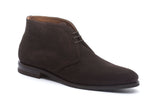 Height Increasing Brown Suede Fenland Lace Up Chukka Boots