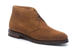 Tan Suede Epsom Lace Up Chukka Boots