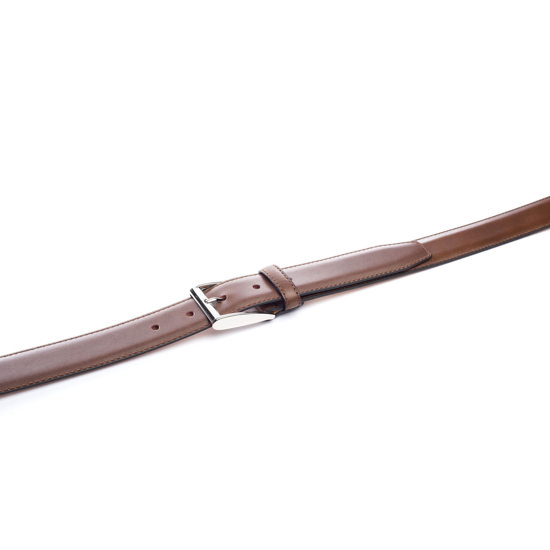 Brown Italian Leather Loxton Belt