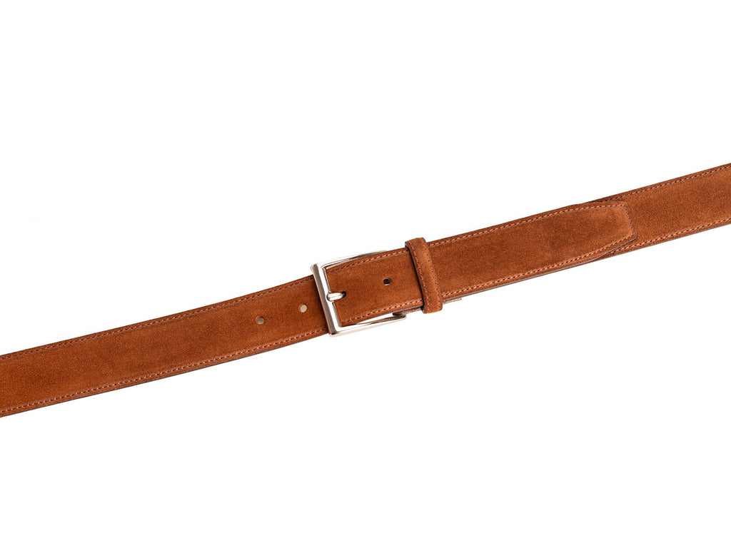 Tan Suede Burnie Belt