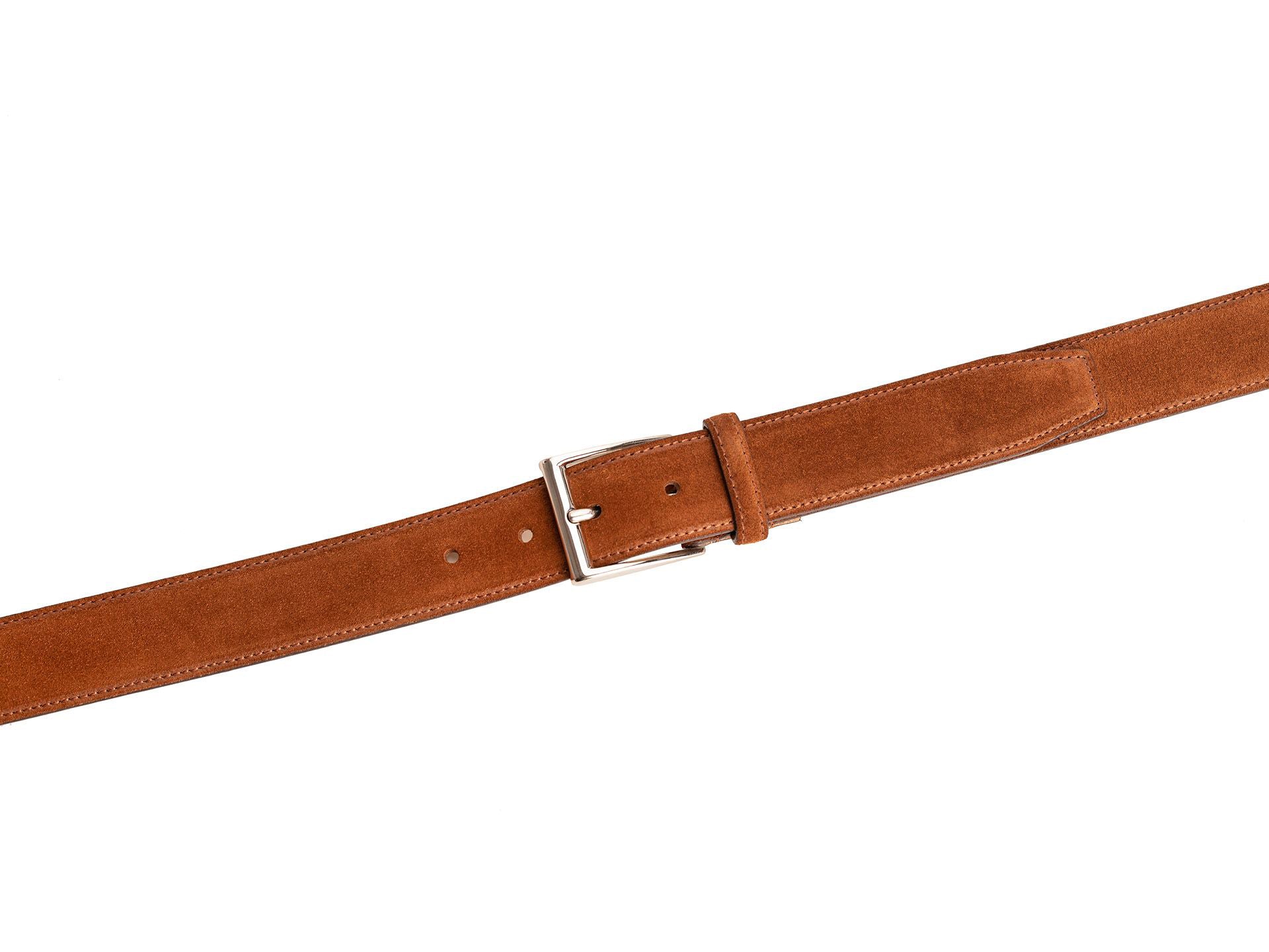 Tan Suede Burnie Belt