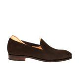 Brown Suede Corby Loafers