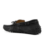 Black Suede Alcalde Driving Loafers