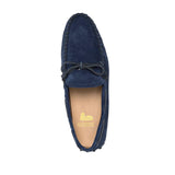Height Increasing Navy Blue Suede Alcalde Driving LoafersHeight Increasing Navy Blue Suede Alcalde Driving Loafers