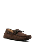 Brown Suede Alcalde Driving Loafers