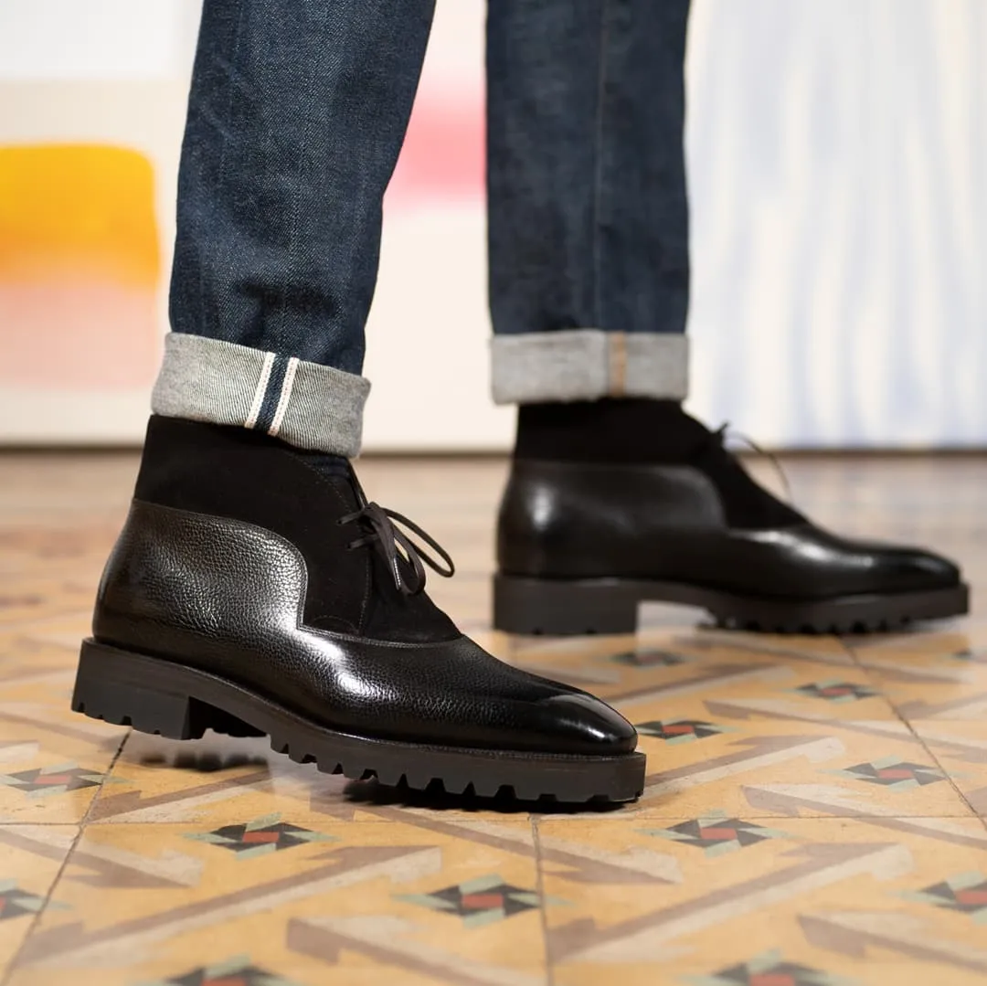 Brown Leather Toledo Slip On Chelsea Boots