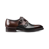 Brown and Black Leather Castle Monk Straps