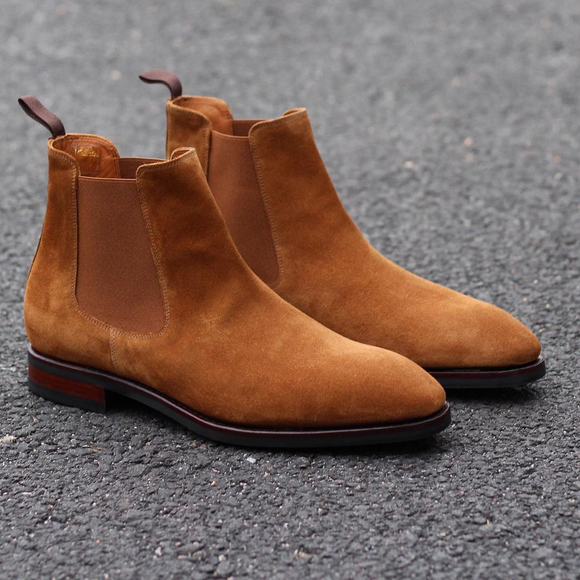 Chelsea boots light tan sales