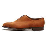 Flat Feet Shoes - Tan Suede Ruxley Oxfords with Arch Support