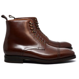 Brown Leather Caldecote Lace Up Boots