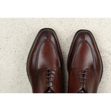 Brown Leather Hamlet Derby Shoes