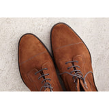Height Increasing Tan Leather Purley Lace Up Boots