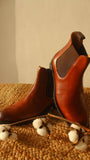 Tan Leather Ferneto Chunky Chelsea Boots