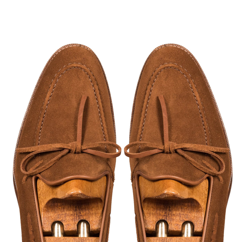 Height Increasing Tan Suede Yukon Loafers