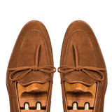 Flat Feet Shoes - Tan Suede Yukon Loafers with Arch Support