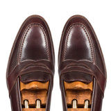 Flat Feet Shoes - Brown Leather Scotia Loafers with Arch Support