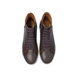 Brown Leather Angus Sneaker Boots