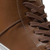 Height Increasing Tan Leather Coleman Sneaker Boots