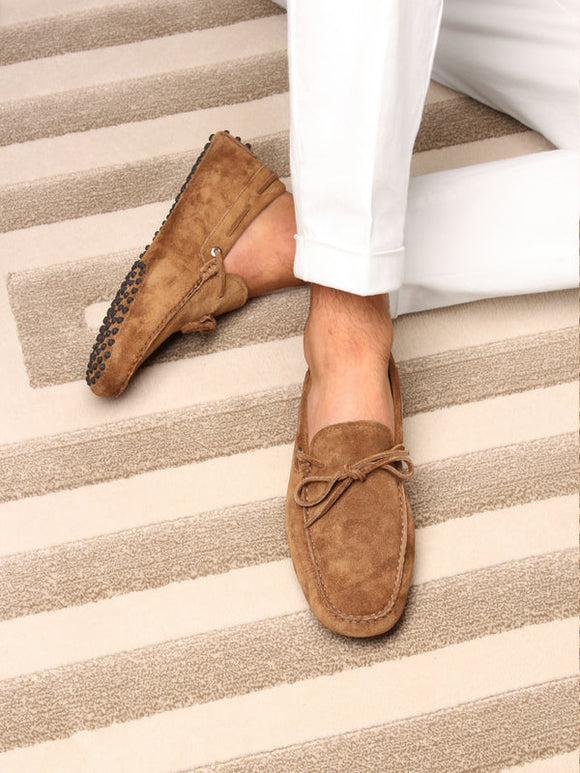 Tod's Schoenen Tods Heren Sale Tods Heren Sale Tan Suede