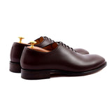 Brown Leather Drayton One Cut Oxfords 