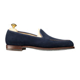 Height Increasing Navy Blue Suede Rotenburg Loafers