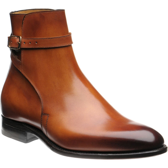 Tan Leather Warwick Slip On Jodhpur Boots for Men - AW24
