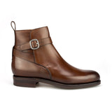 Height Increasing Brown Leather Thurnby Jodhpur Boots