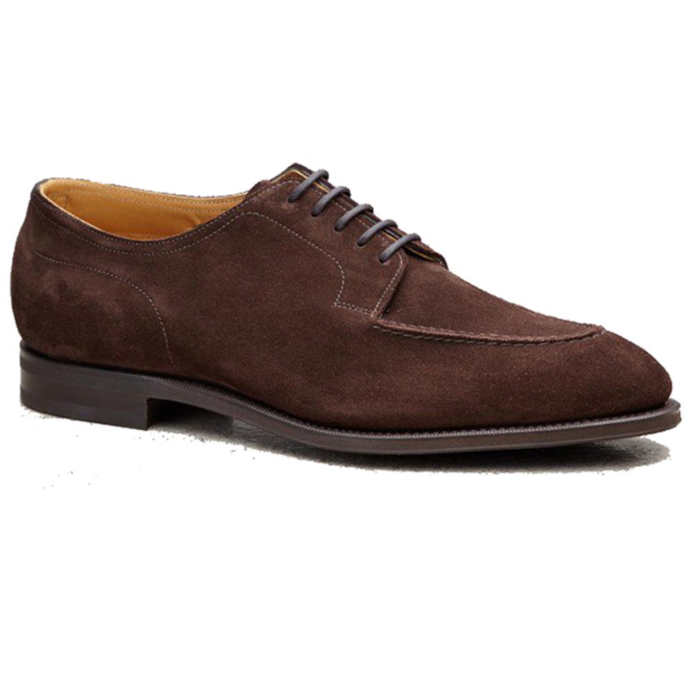 Flat Feet Shoes - Brown Suede Hamlet Derby Shoes with Arch Support