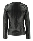 Black Leather Adelaide Jacket