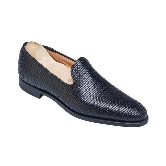 Flat Feet Shoes - Black Leather Bexley Loafers with Arch Support