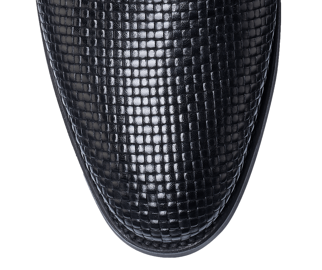 Flat Feet Shoes - Black Leather Bexley Loafers with Arch Support